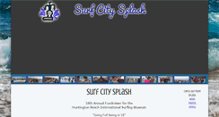 Desktop Screenshot of hbsurfcitysplash.com